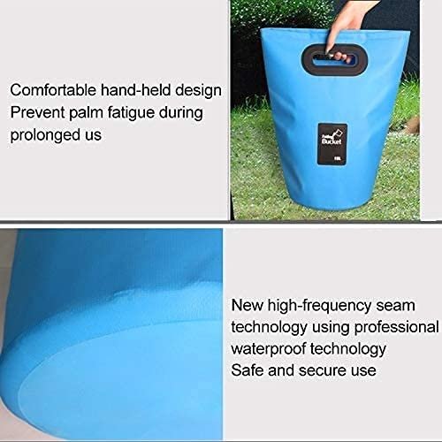 Раковина XCC Outdoor портативная складная PVC ведро складное, емкость: 15 л (темно-синий), фото №3