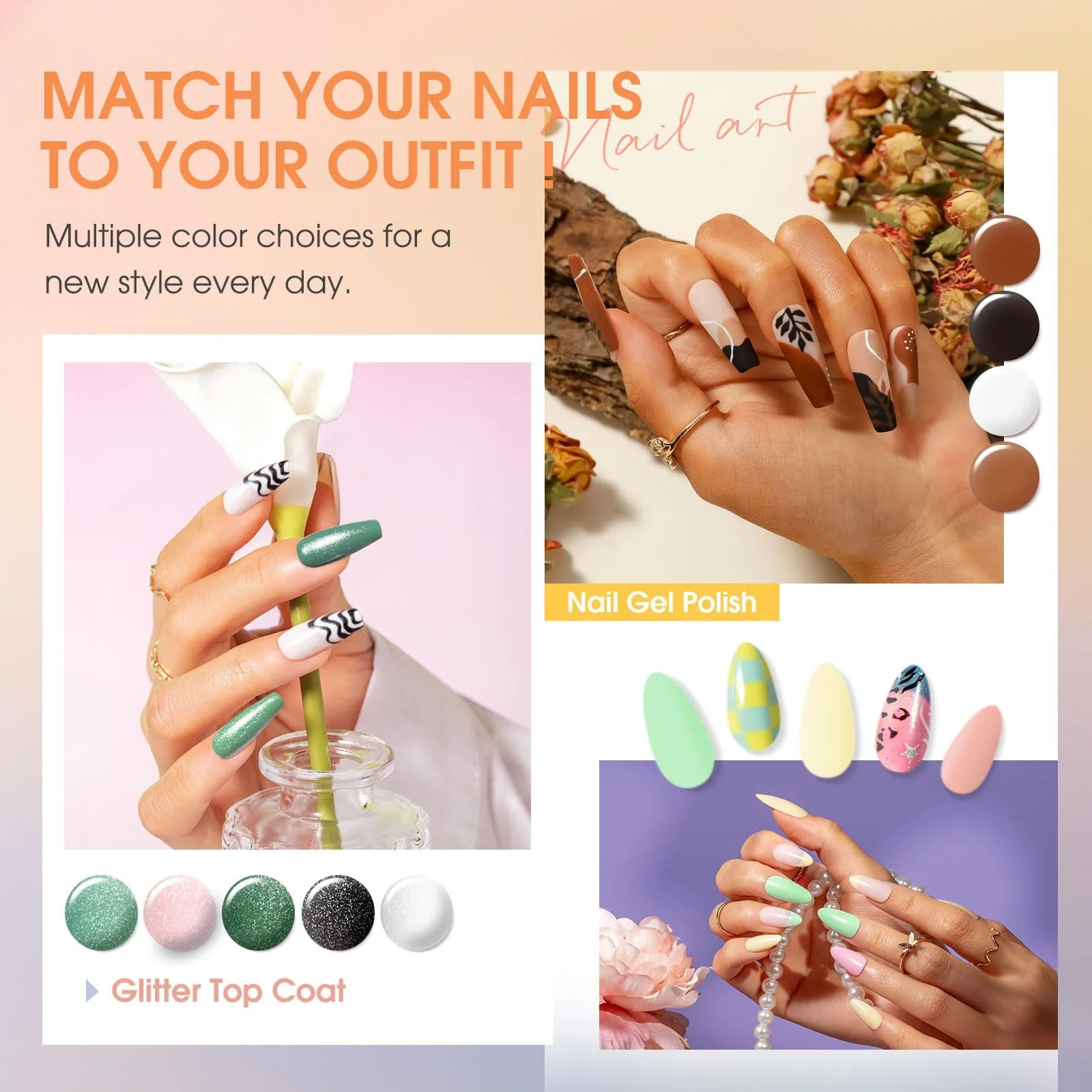 Гель-лак ROSALIND Набір 65 шт, фото №5