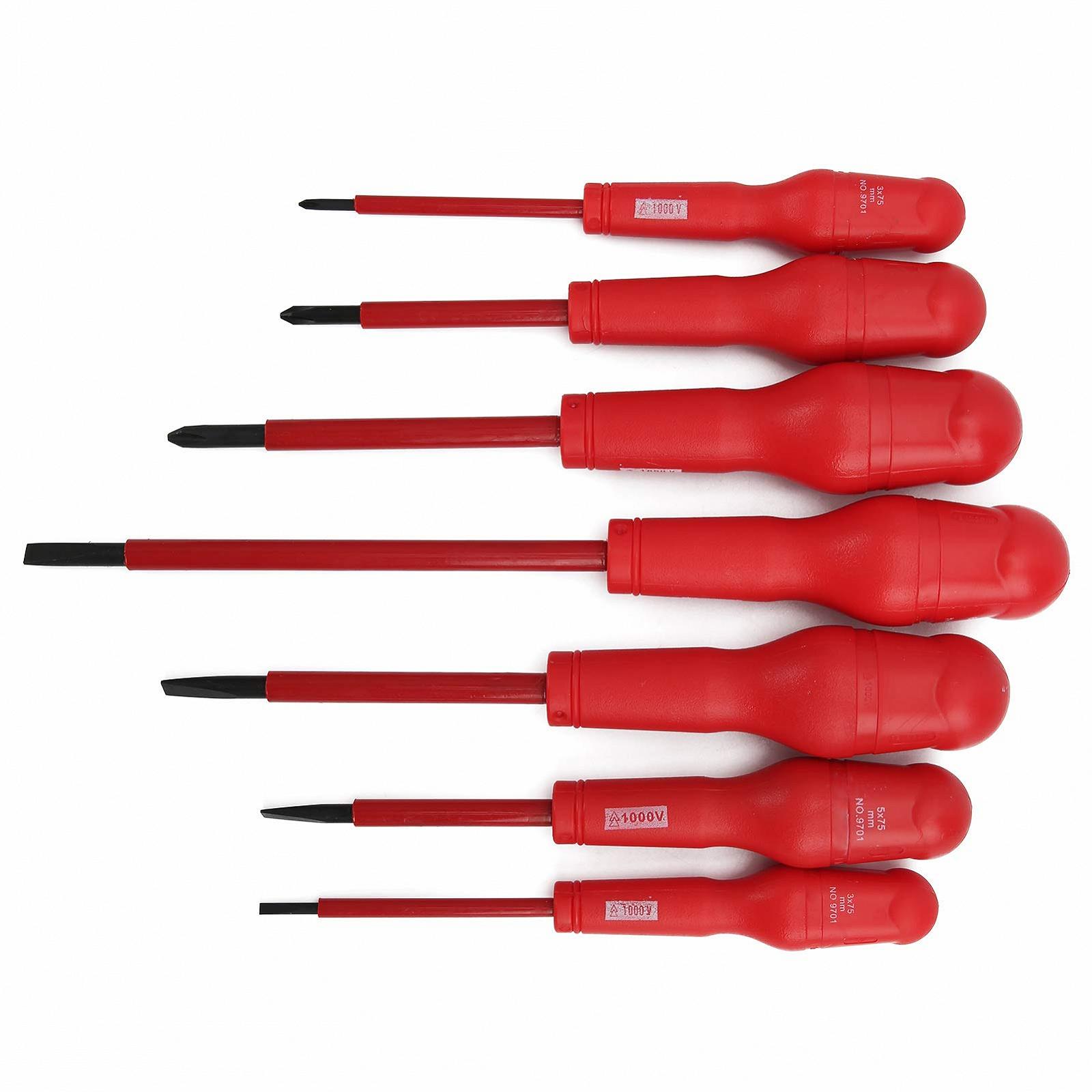 Набір викруток Electrician 8 шт. ізольовані 1000V професійний, фото №3 Набір викруток Electrician 8 шт. ізольовані 1000V професійний, фото №3