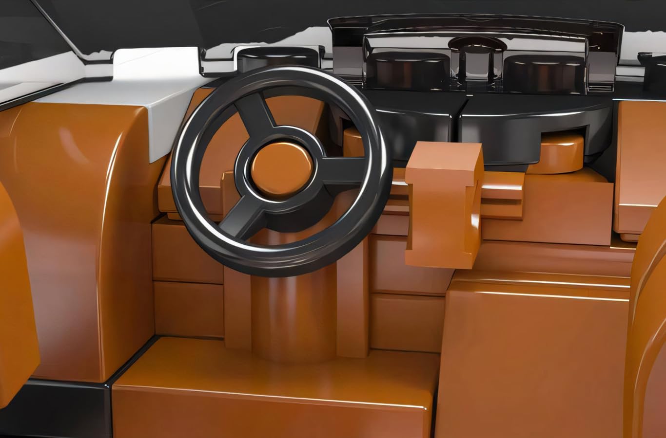 Іграшка COIL Вантажівка Автомобіль Range Rover Білий 27056 402 частини, фото №7