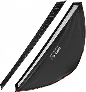Софтбокс Walimex pro Studio Line Striplight SB QA / 30х140см / Чорний - Фото 1