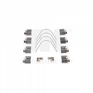 Комплект аксессуаров, тормозные колодки NK 7952651, передний мост - Фото 1