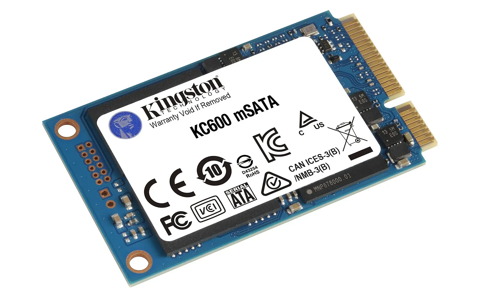 SSD Kingston KC600 1024GB SATA3 mSATA SKC600MS/1024G, фото №3