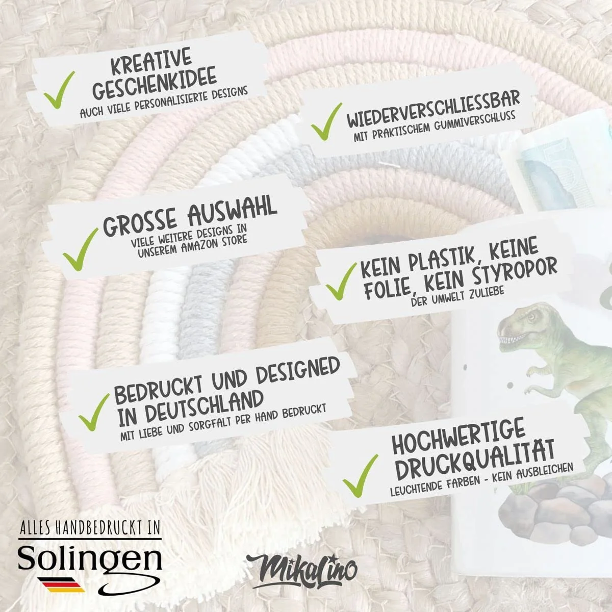 Скарбничка Mikalino Animals from the Farm керамічна, фото №8