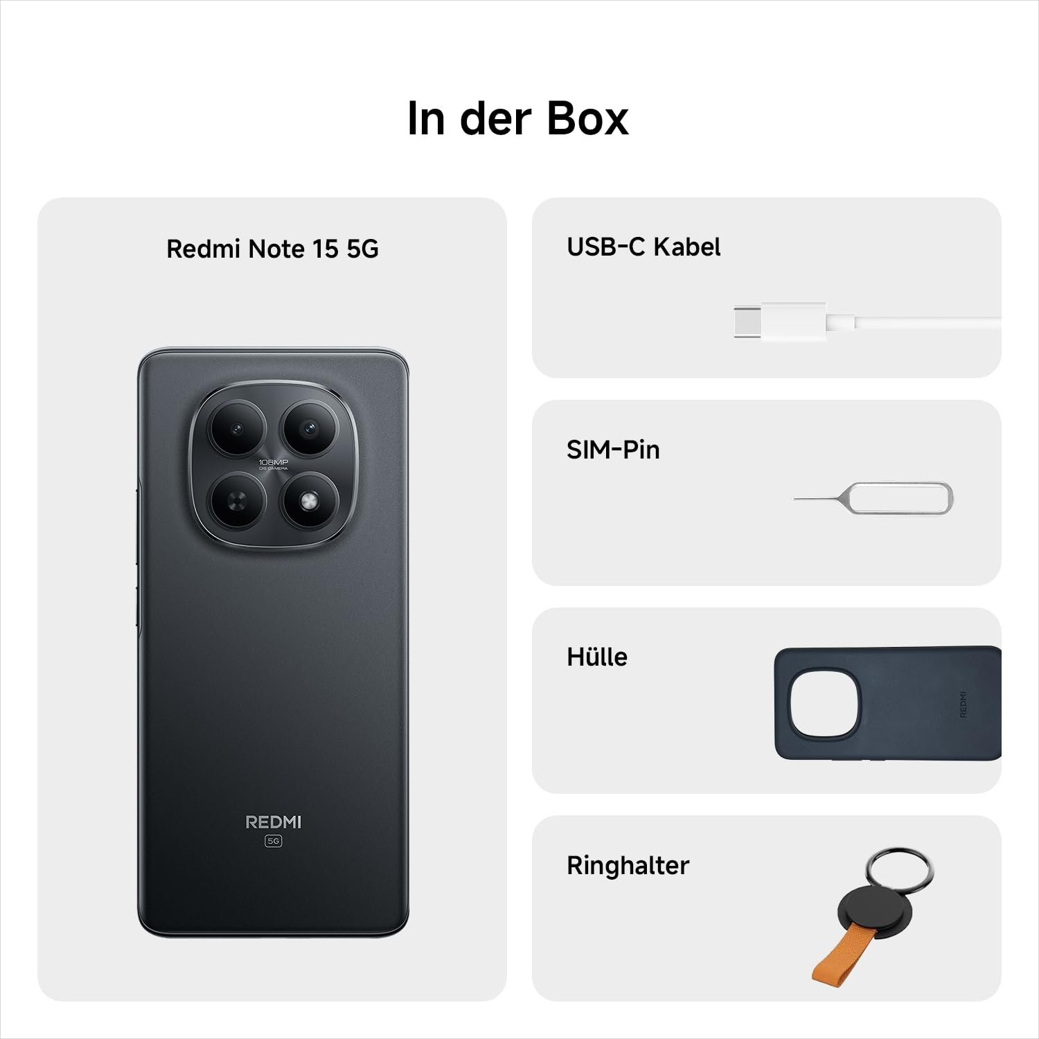 Смартфон XIAOMI Redmi Note 15 5G 8 + 256GB IP66 108 MP 6.77" FHD+ Black, фото №5 Смартфон XIAOMI Redmi Note 15 5G 8 + 256GB IP66 108 MP 6.77" FHD+ Black, фото №5
