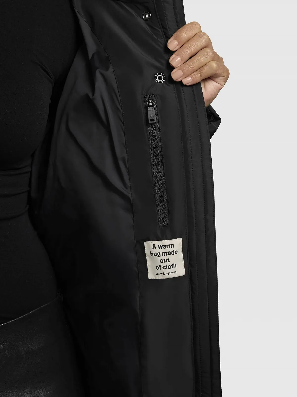 Жіноче зимове пальто khujo Jange, фото №9