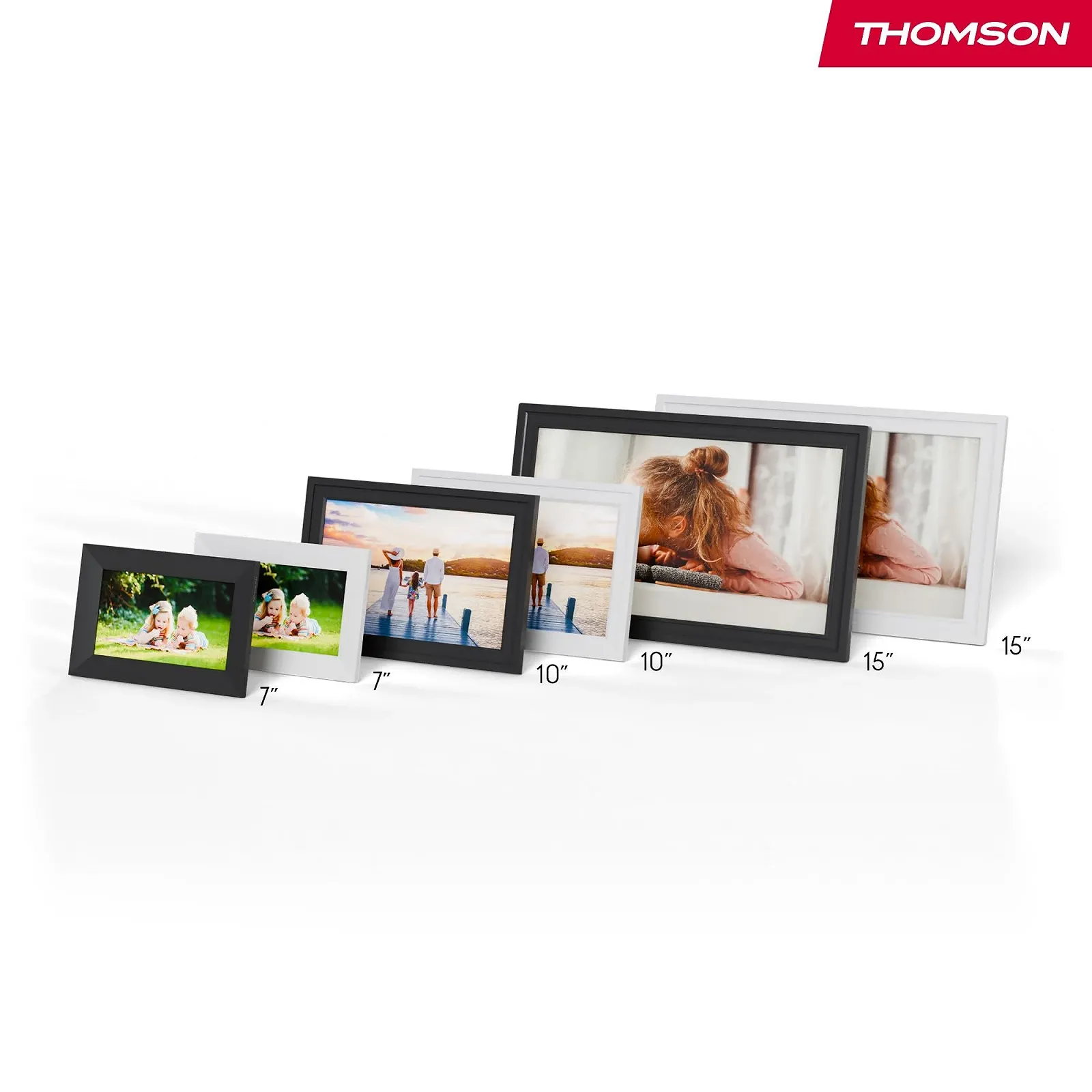 Цифровая фоторамка Thomson 7 дюймов IPS HD Сенсорный экран WiFi 32GB, фото №3 Цифровая фоторамка Thomson 7 дюймов IPS HD Сенсорный экран WiFi 32GB, фото №3