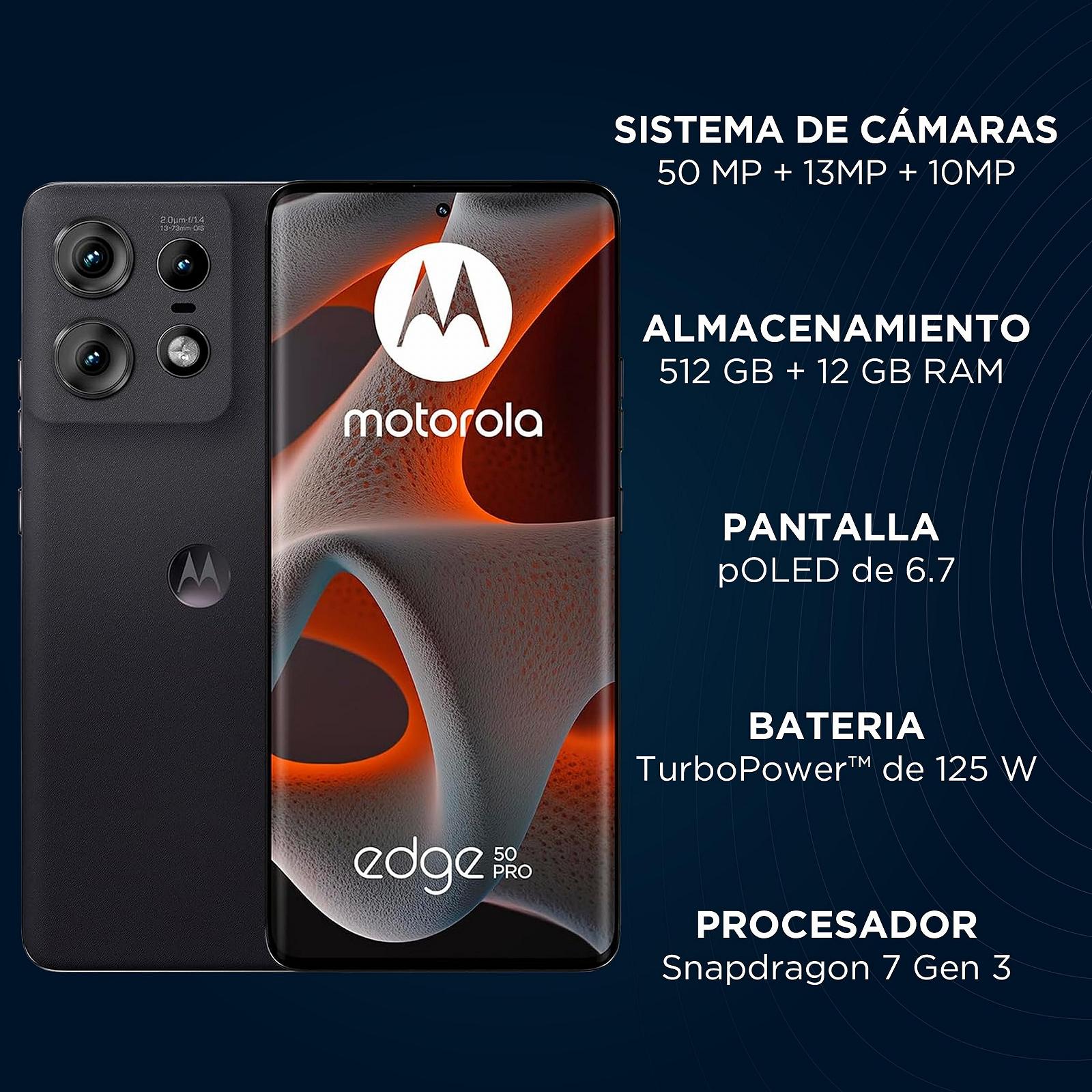 Смартфон Motorola Edge 50 Pro 12/512GB Black, фото №7