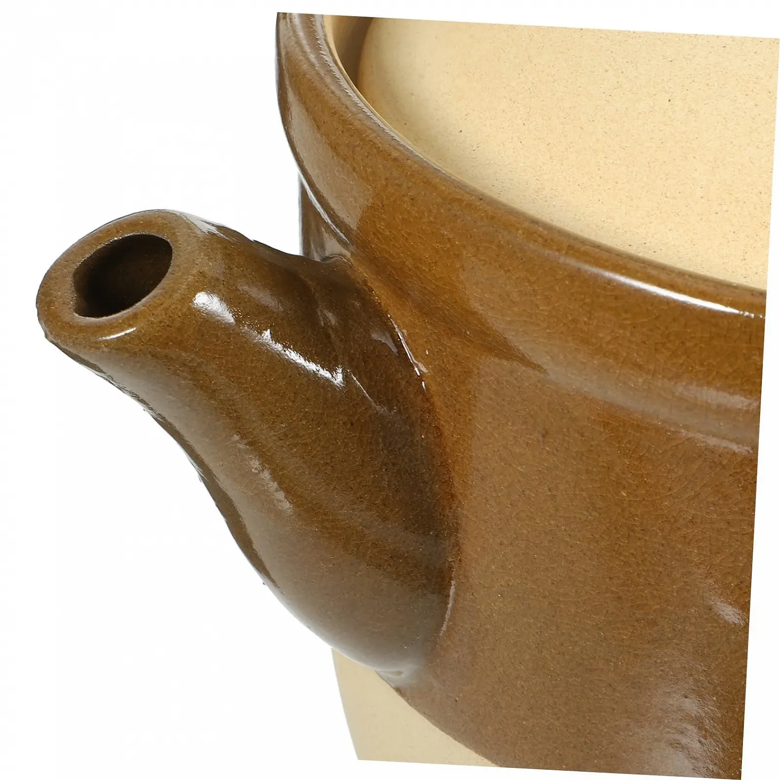 Горщик для запікання VALICLUD керамічний 2 л з кришкою антипригарний, фото №2