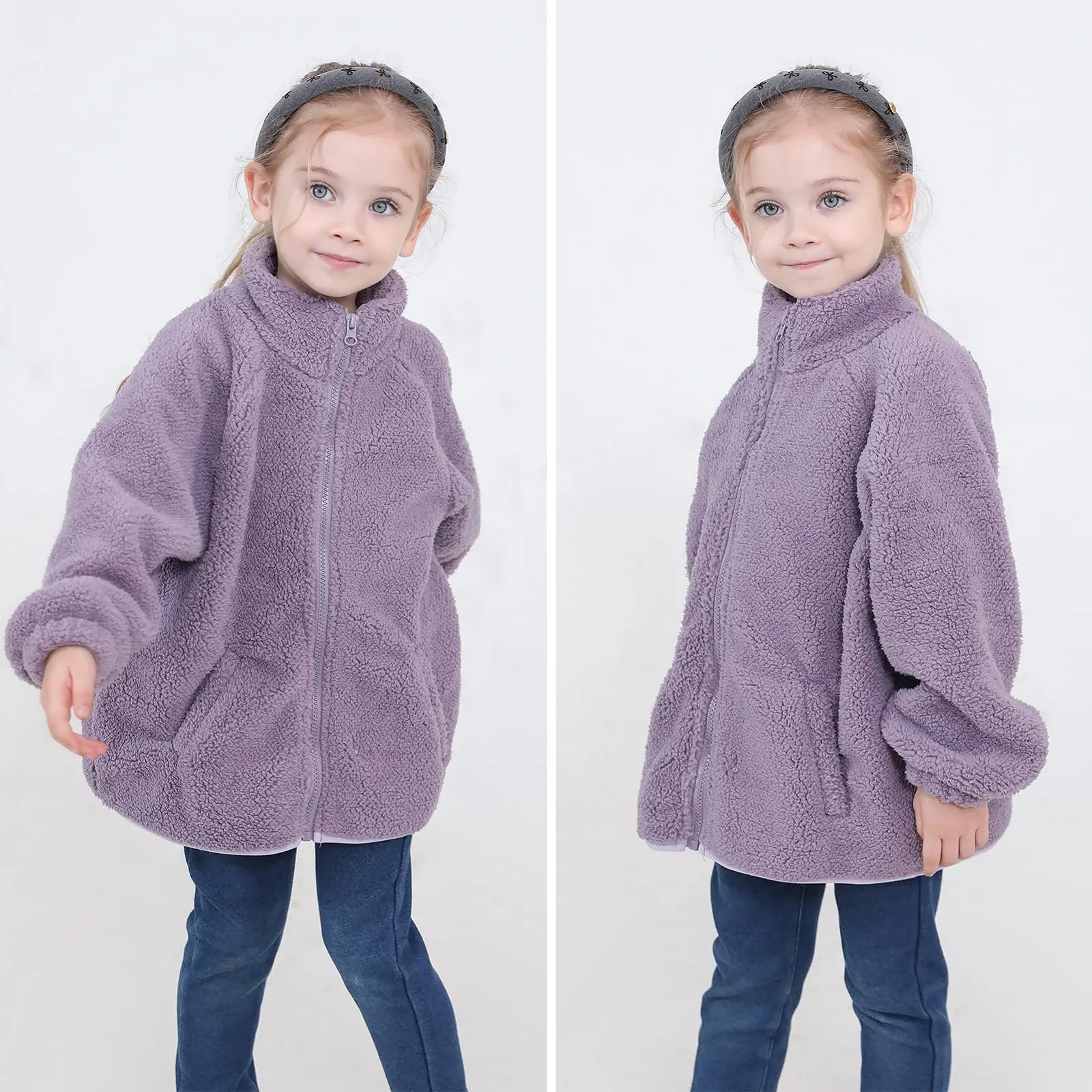 Дитяче пальто з шерпи Gajaous для малюків, тепле, на блискавці, для хлопчиків, фото №2 Дитяче пальто з шерпи Gajaous для малюків, тепле, на блискавці, для хлопчиків, фото №2