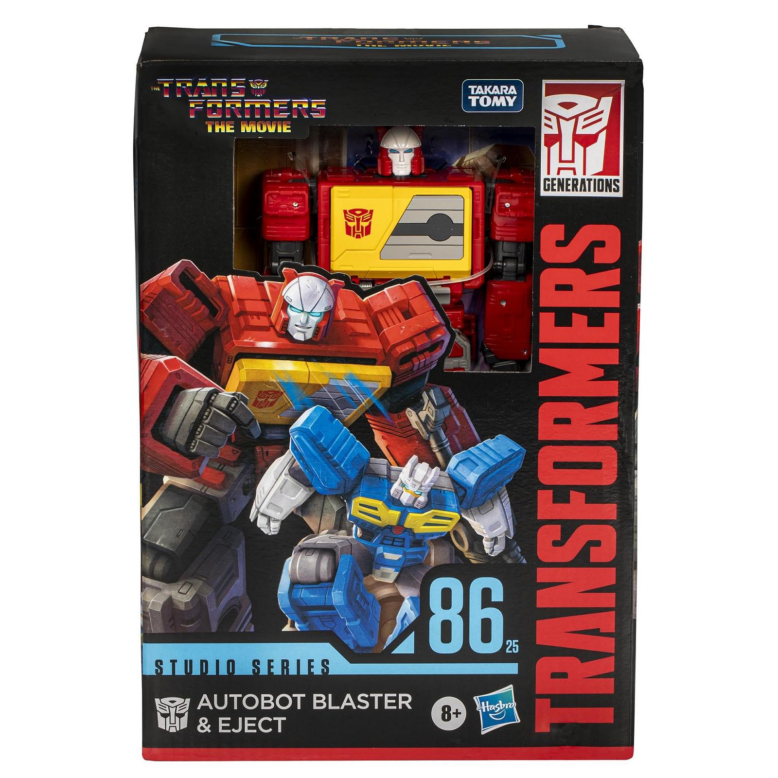 Фігурки Transformers Voyager Автобот Бластер та Eject, Studio Series, Битва за Кібертрон 86-25, фото №6