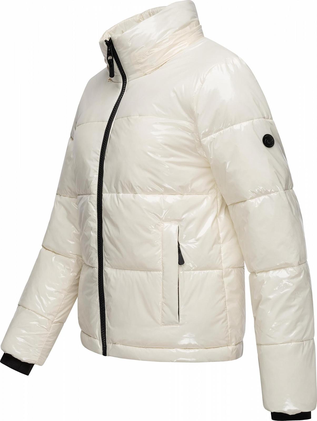 Куртка зимняя Ragwear Shiny Roobie YOUMODO Женская Теплый блестящий материал со (съемным) капюшоном, фото №5