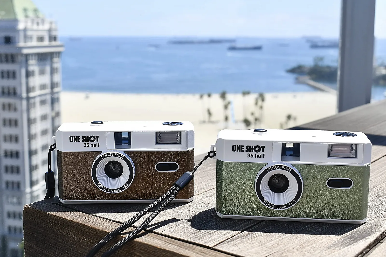 Плівкова фотокамера 1 Shot Point and Shoot 35 мм Reusable Retro Half Frame вбудований спалах плівка ASA/ISO 400 18 кадрів (36 знімків), фото №6