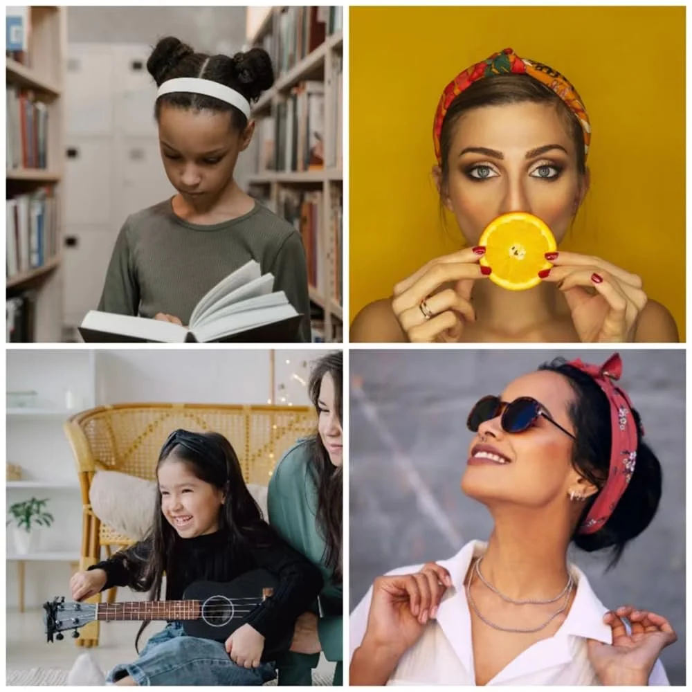 Обруч широкий с бантом Французский узел, фото №6 Обруч широкий с бантом Французский узел, фото №6