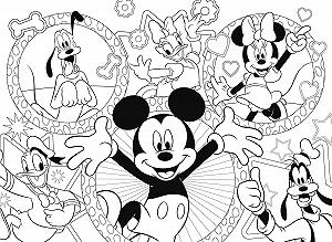 Купить Двусторонний пазл-раскраска Lisciani Disney Mickey 24 элемента 25 x 35 см - Фото 1 Двусторонний пазл-раскраска Lisciani Disney Mickey 24 элемента 25 x 35 см - Фото 1