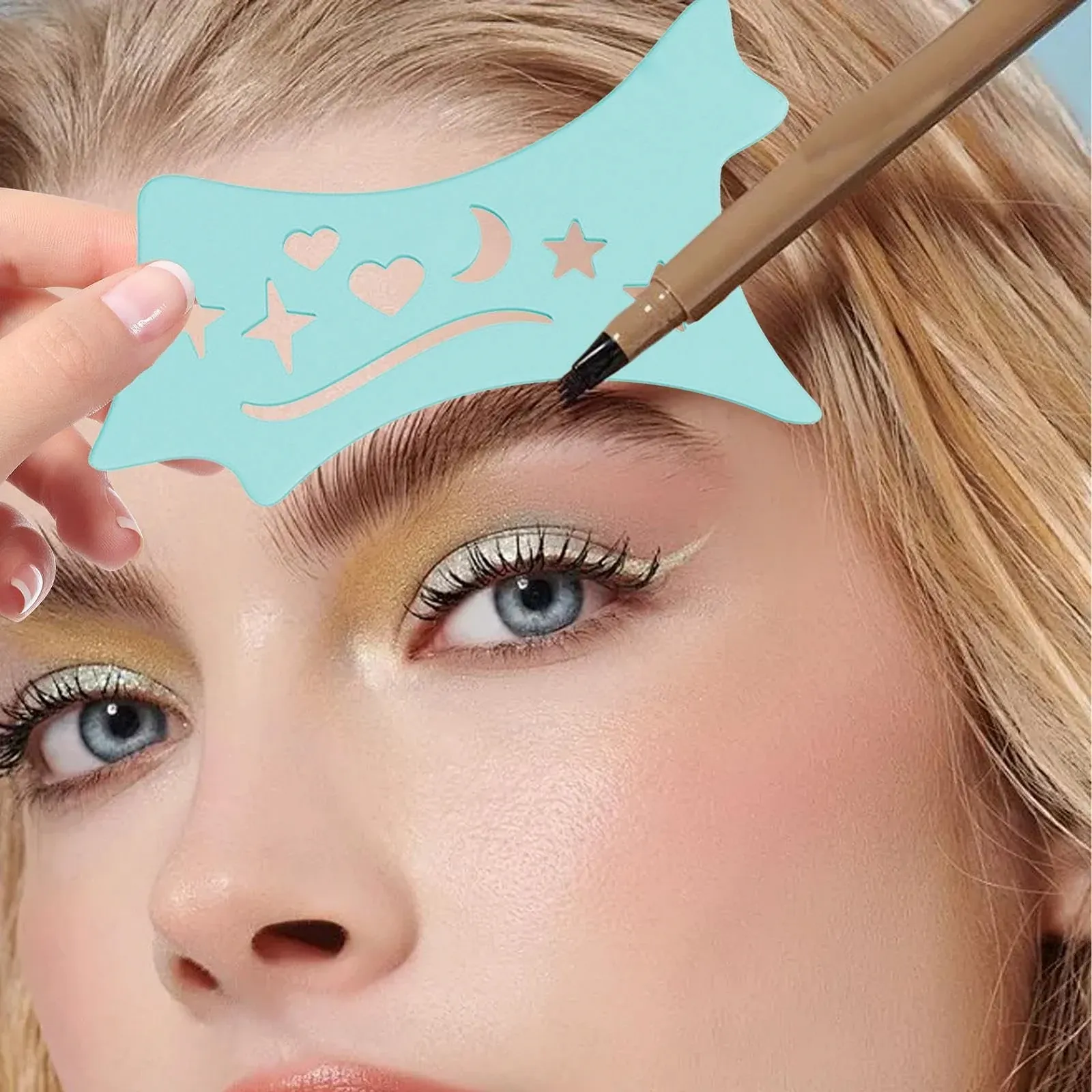 Інструмент для стрілок, трафарети для підводки очей, фото №2 Інструмент для стрілок, трафарети для підводки очей, фото №2