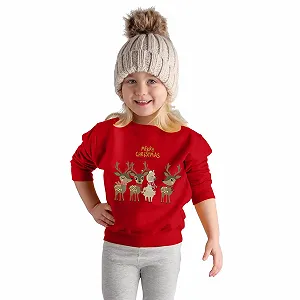 Різдвяний світшот для малюків дівчаток і хлопчиків synthetic.ua - Фото 1