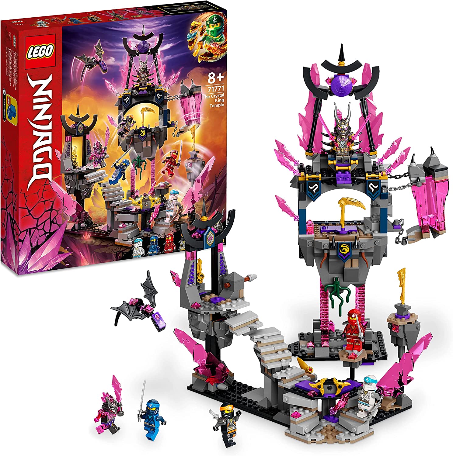 Конструктор Lego Ninjago Храм Хрустального короля 71771, фото №1
