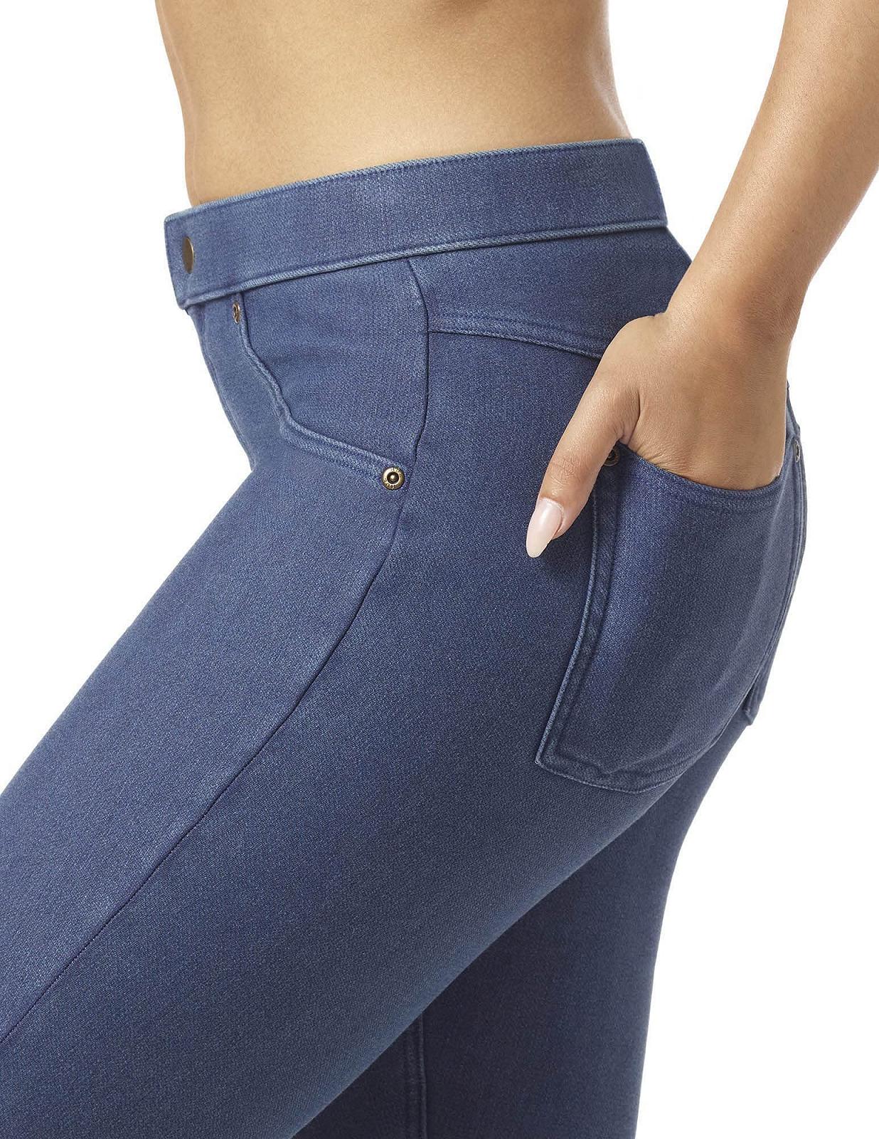 Леггинсы HUE Женские Ultra Soft Denim с флисовой подкладкой, фото №3