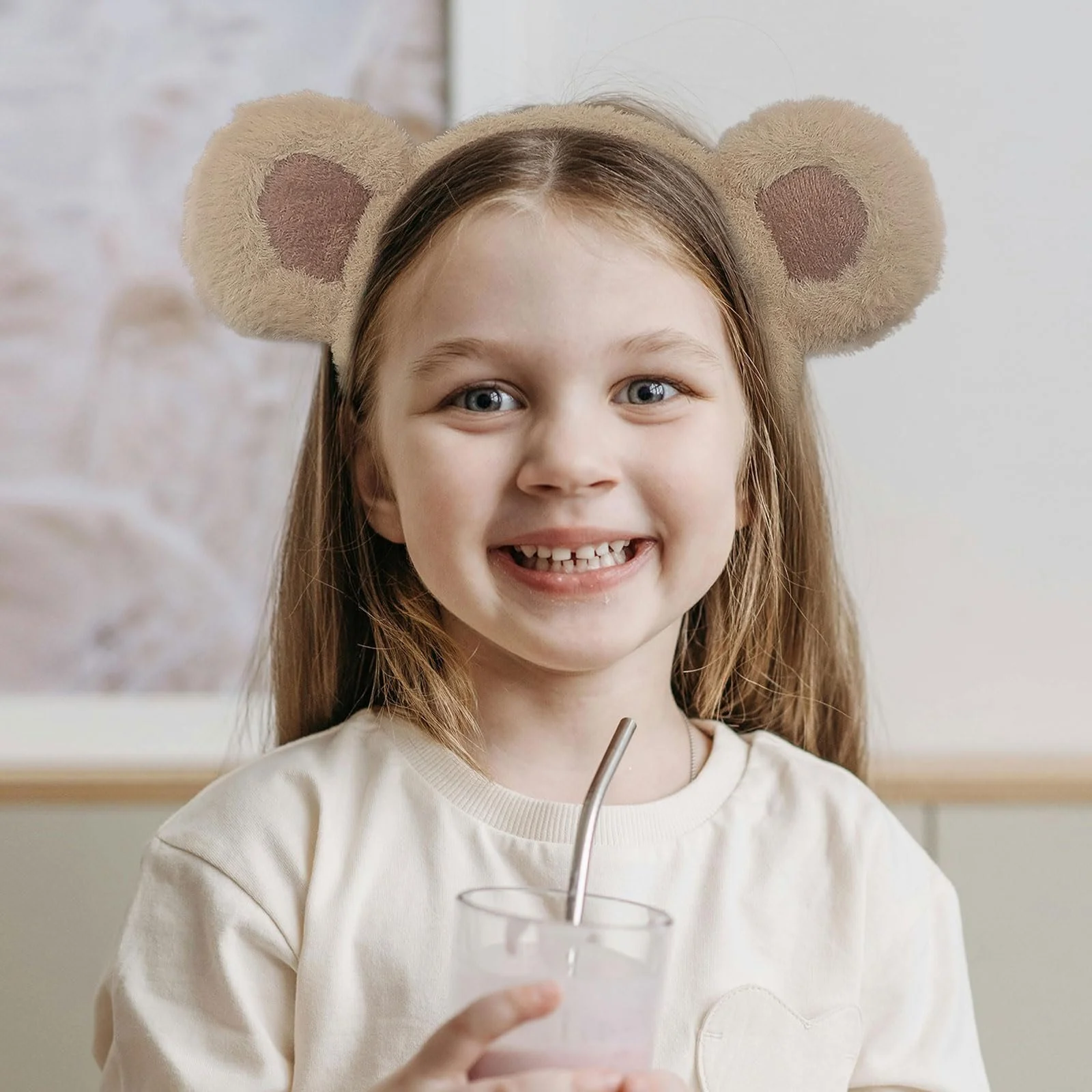 Обруч Ушки мишки Плюшевые ушки, фото №6