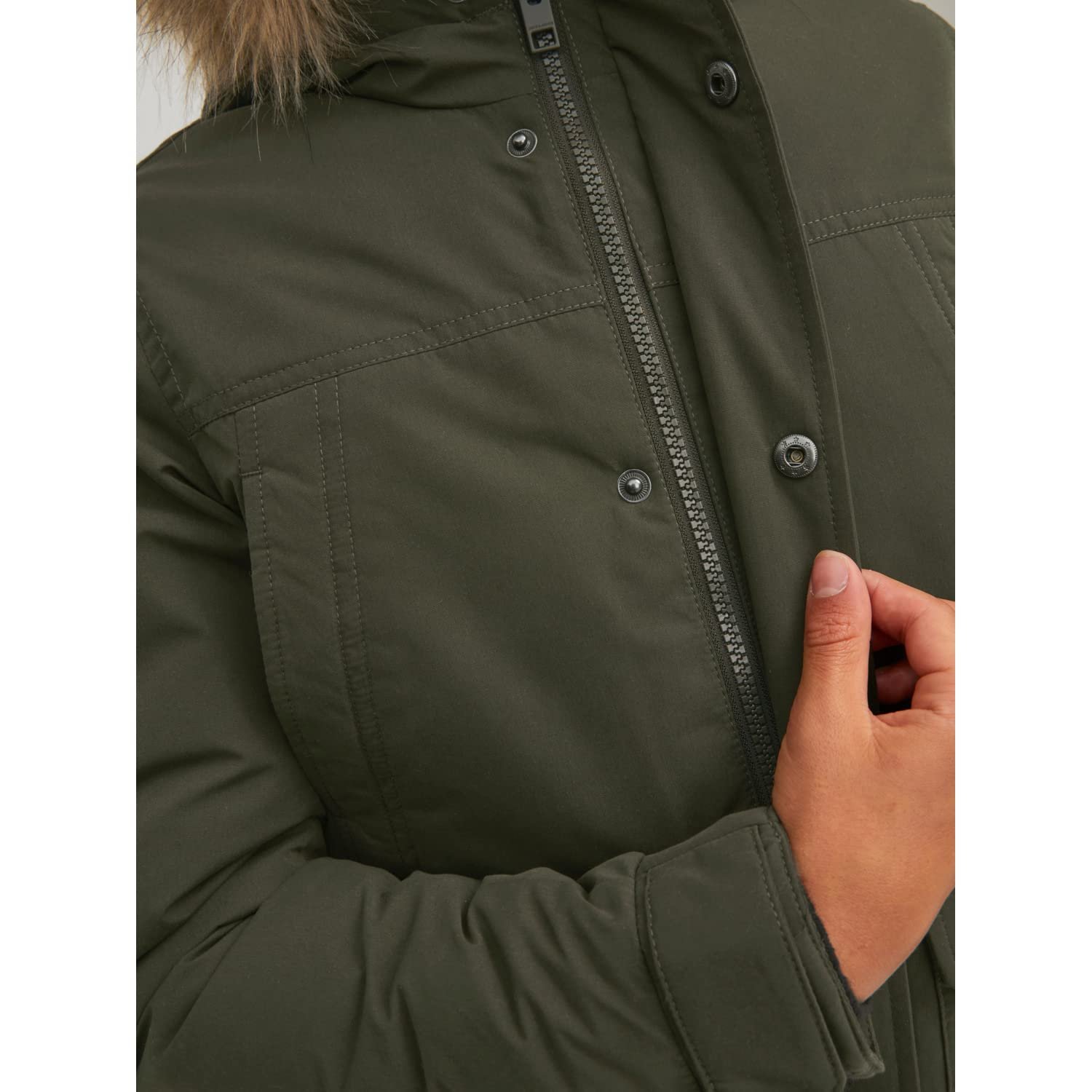 Парка JACK & JONES Для хлопчиків З капюшоном, фото №6 Парка JACK & JONES Для хлопчиків З капюшоном, фото №6