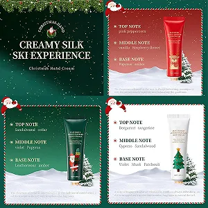 Крем для рук Набор для женщин, 5 шт, интенсивное увлажнение, маленький и портативный крем для рук, небольшой подарочный набор для женщин и мужчин synthetic.ua - Фото 1