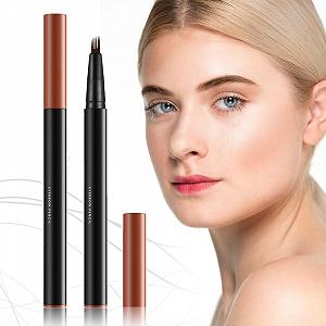 Купити Олівець для брів 3D Водостійкий 4-зубчастий Кінчик Коричневий - Фото 1 Олівець для брів 3D Водостійкий 4-зубчастий Кінчик Коричневий - Фото 1