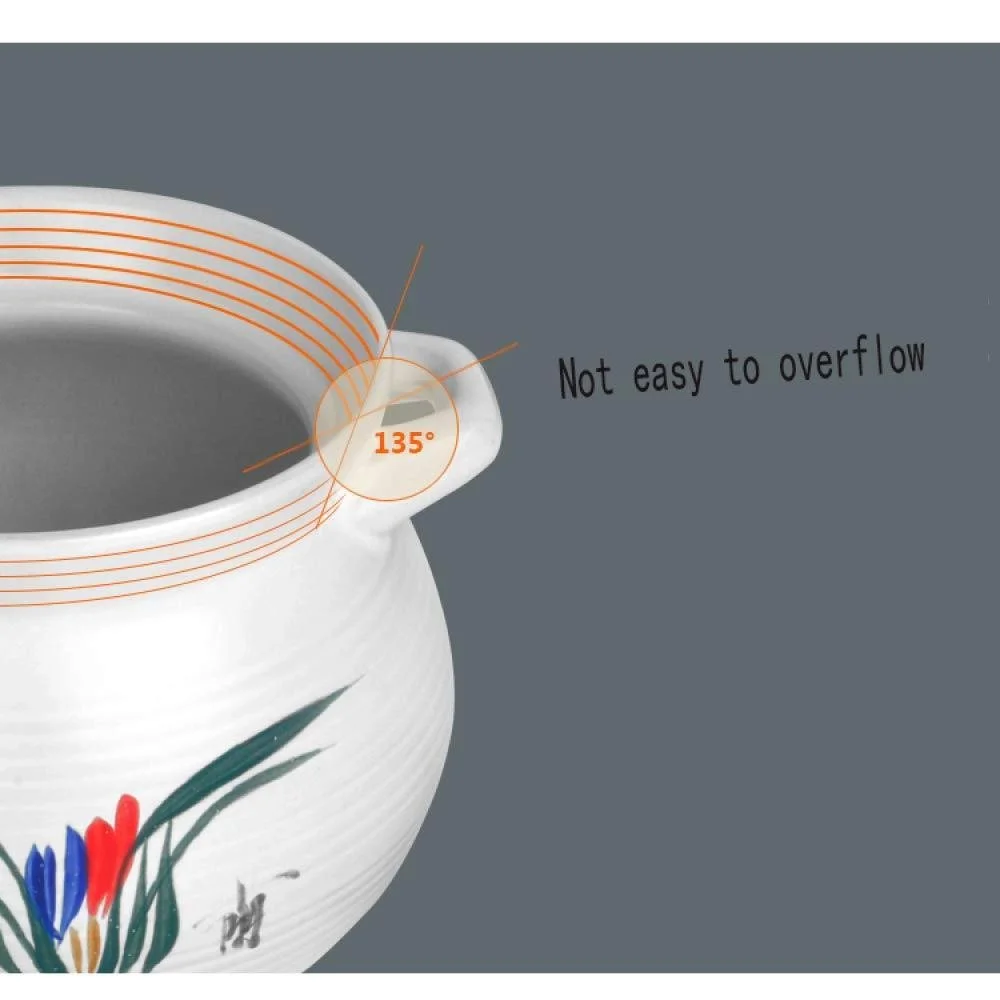 Кастрюля керамическая для дома, для бульона, с антипригарным покрытием 2.8 л, фото №4 Кастрюля керамическая для дома, для бульона, с антипригарным покрытием 2.8 л, фото №4