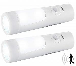 Lunartec набор 2 шт ночник фонарь аккумуляторный с датчиком движения synthetic.ua - Фото 1