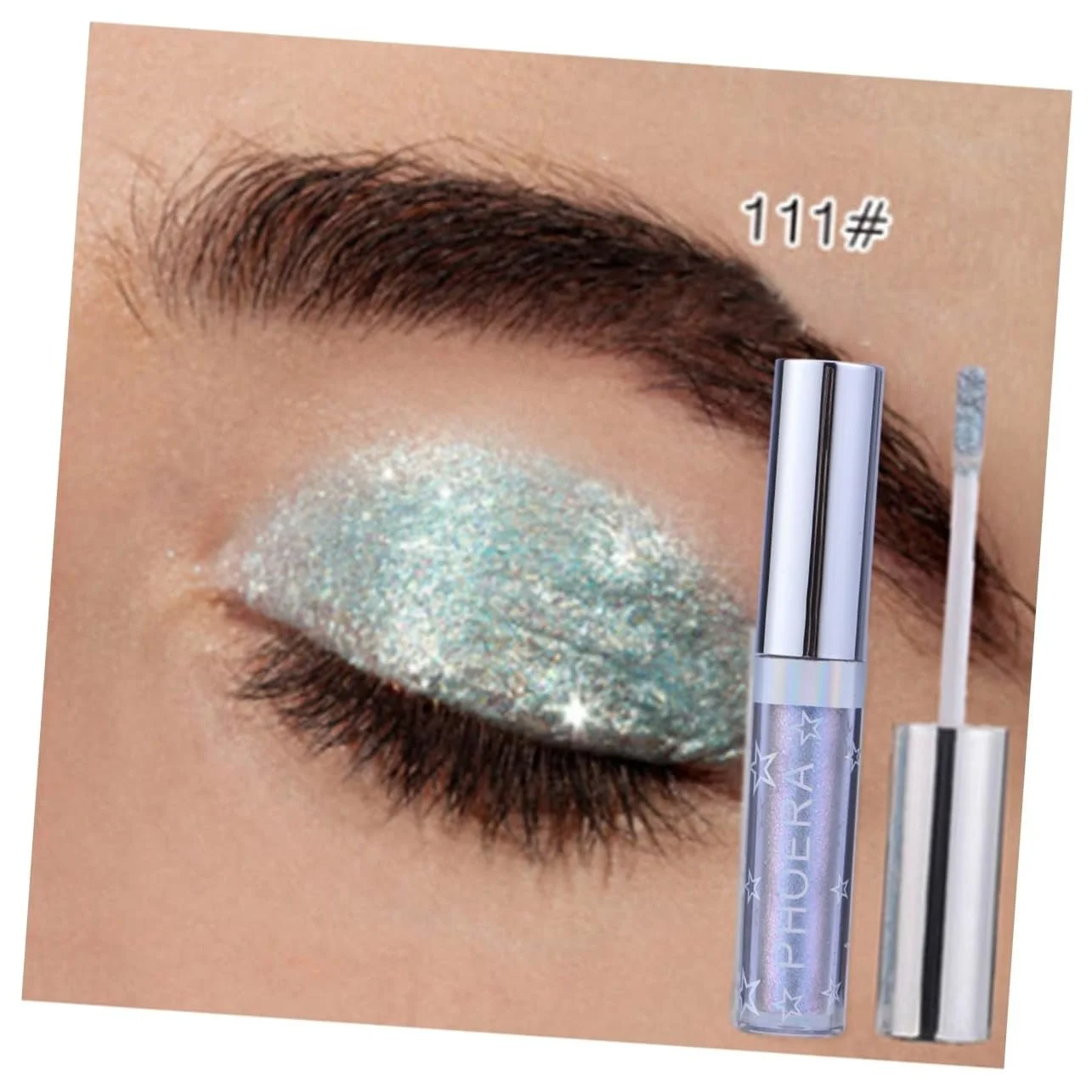 Жидкая Тени для век Starlight Блестящая, фото №7 Жидкая Тени для век Starlight Блестящая, фото №7