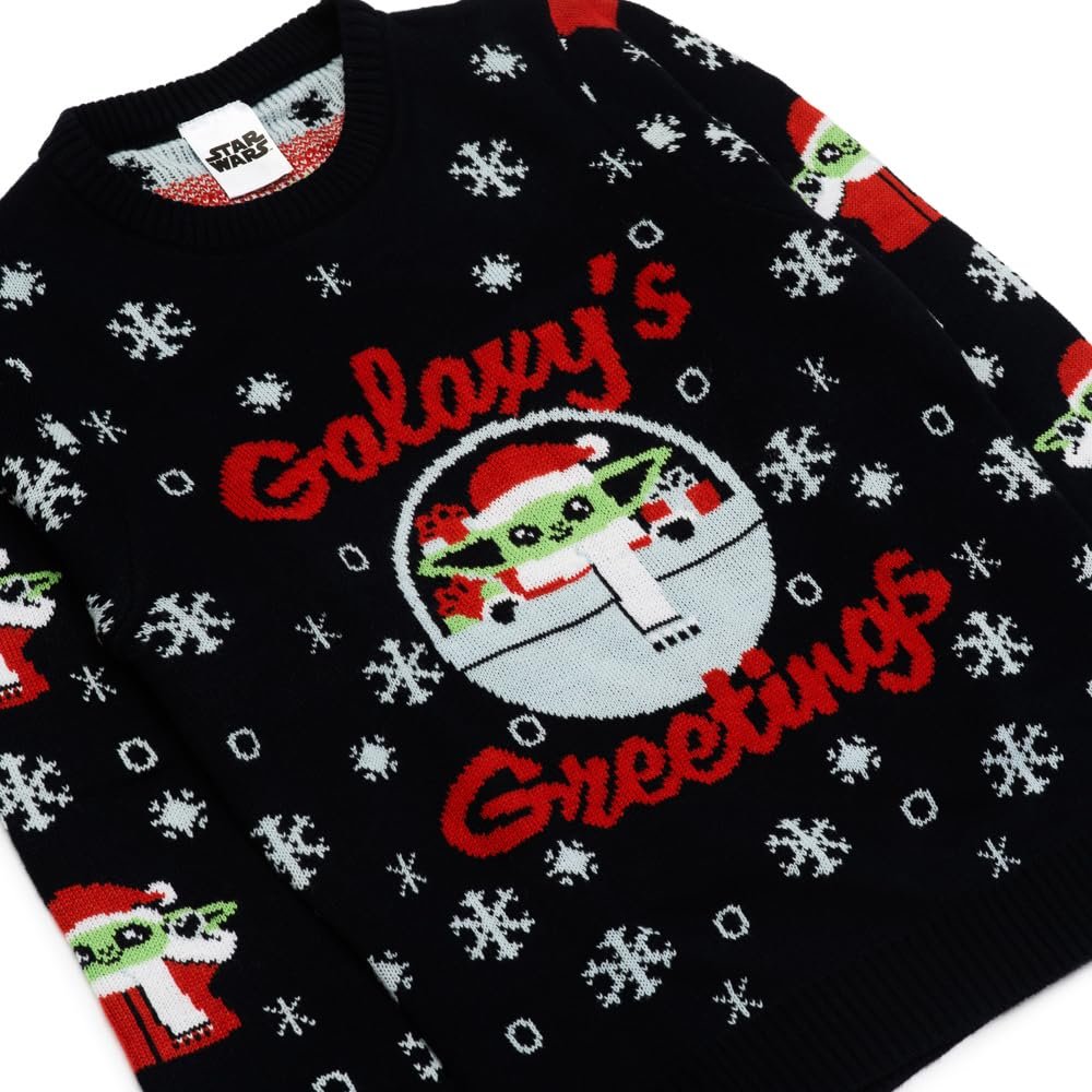Різдвяний светр Star Wars Mandalorian для хлопчиків, різдвяний светр для дітей, фото №4