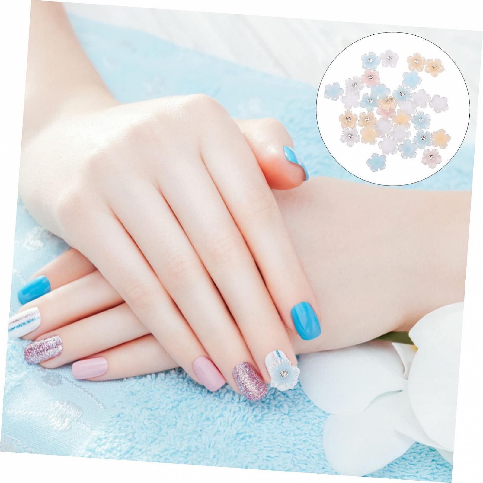 Набір Аксесуарів для нігтів minkissy Тривимірний Квіти Акрилові, фото №3