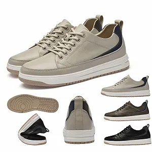 Спортивні кросівки MEIION Carlos для чоловіків, невидимо збільшують зріст, ультралегкі, 4/6/8 см - Фото 1