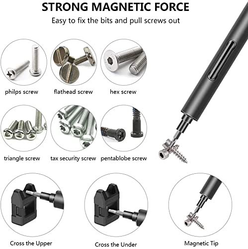 Електрична викрутка YONGYAO Mini 57 в 1 Магнітний прецизійний Набір, фото №5