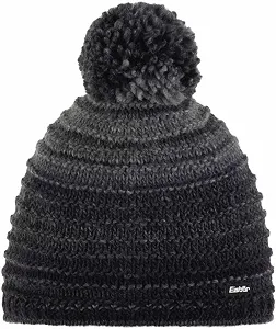 Шапка Eisbär Mikata Pompom Kids Graphite Grey 53, серый графит - Фото 1