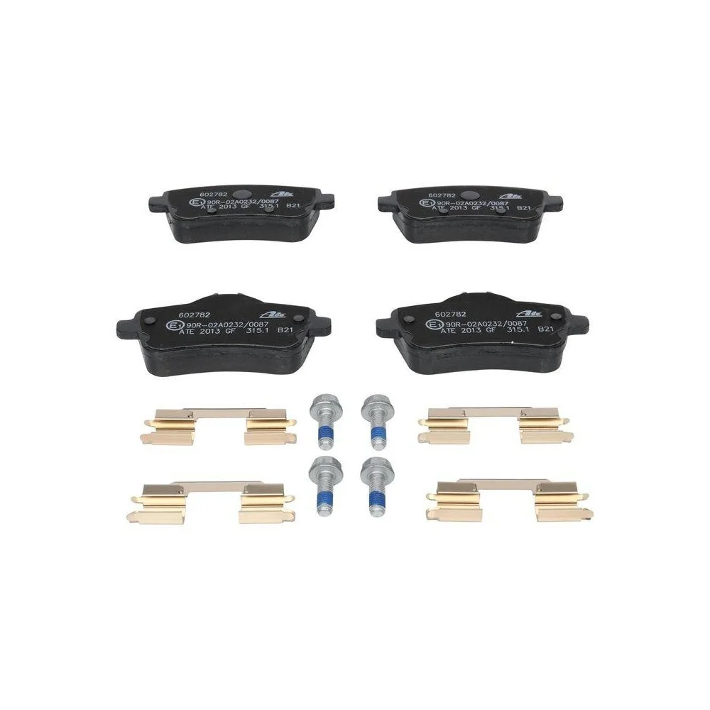 Комплект гальмівних колодок, дискове гальмо ATE 13.0460-2782.2 для MERCEDES-BENZ, задня вісь, фото №1 Комплект гальмівних колодок, дискове гальмо ATE 13.0460-2782.2 для MERCEDES-BENZ, задня вісь, фото №1