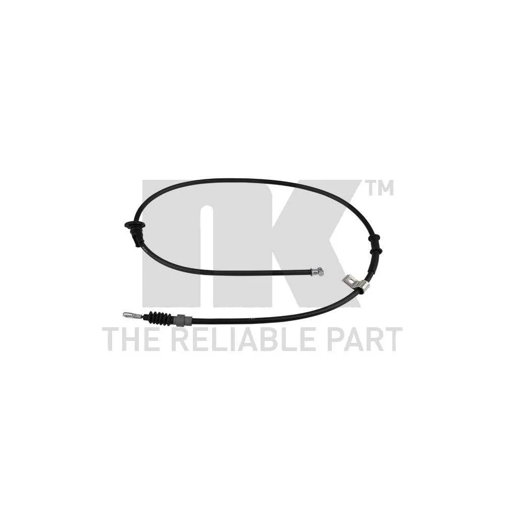 Трос стоянкового гальма NK 904833 для VOLVO, лівий, фото №1 Трос стоянкового гальма NK 904833 для VOLVO, лівий, фото №1