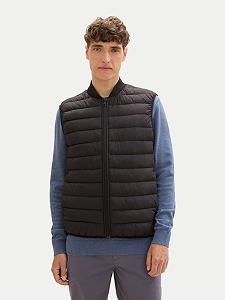 Жилет Tom Tailor LIGHT WEIGHT VEST 1042139-29999 Чёрный M - Фото 1