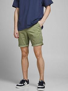 Шорти JJIBOWIE JJSHORTS SOLID SA STS 12165604 Deep Lichen Green Jack&Jones Хакі S synthetic.ua - Фото 1