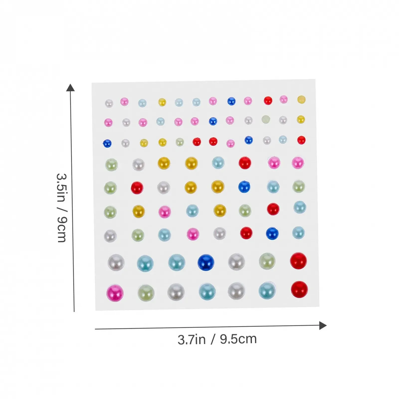 Наклейки Стразы Жемчужные Tofficu Symphony 50 листов, фото №5