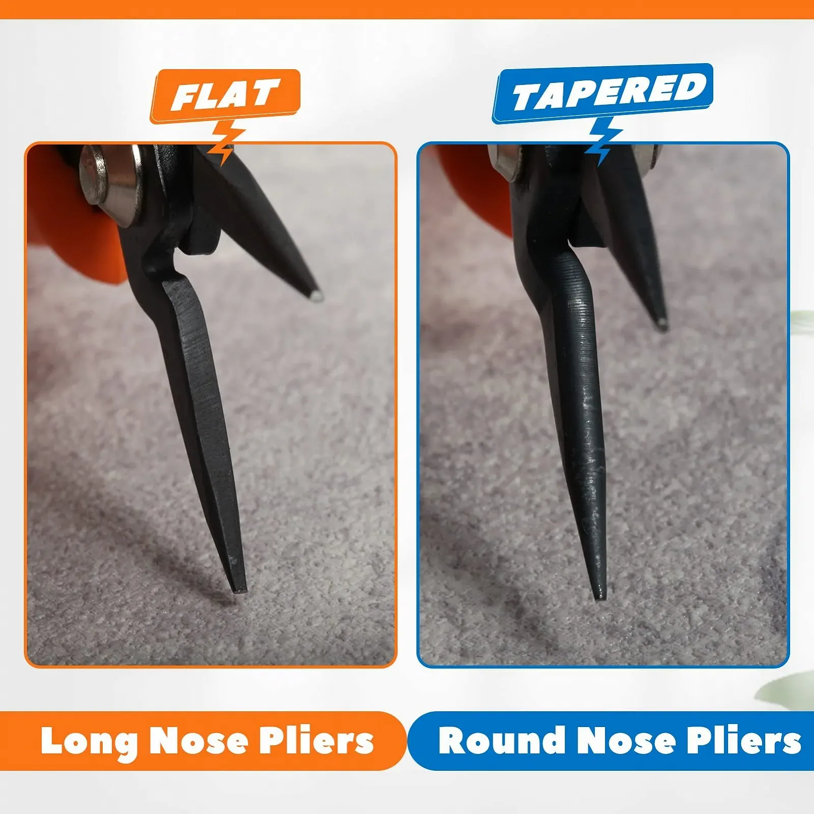 Длинногубцы LEONTOOL 5" Специальные длинногубцы Длинногубцы 1 мм Диаметр кончика Мини игольчатый кончик Плоские гладкие губки Прецизионные плоскогубцы Инструмент для изготовления ювелирных изделий, фото №4 Длинногубцы LEONTOOL 5" Специальные длинногубцы Длинногубцы 1 мм Диаметр кончика Мини игольчатый кончик Плоские гладкие губки Прецизионные плоскогубцы Инструмент для изготовления ювелирных изделий, фото №4