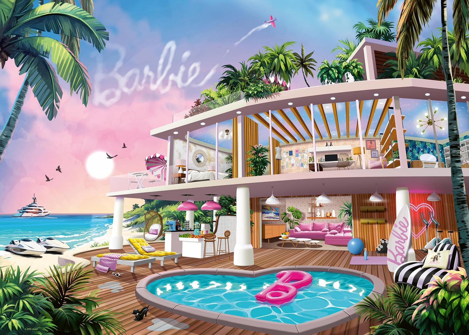 Пазл для дорослих Ravensburger Barbie Meet Me In Malibu 1000 деталей, фото №1