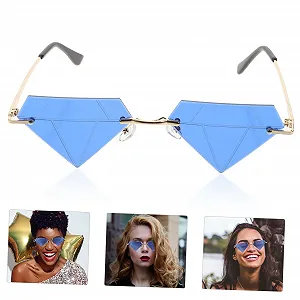 Солнцезащитные очки Бриллиант VALICLUD Для детей Без оправы synthetic.ua - Фото 1