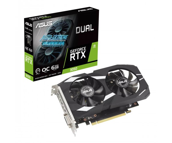 ASUS Відеокарта GeForce RTX 3050 6GB GDDR6 DUAL OC DUAL-RTX3050-O6G, фото №10