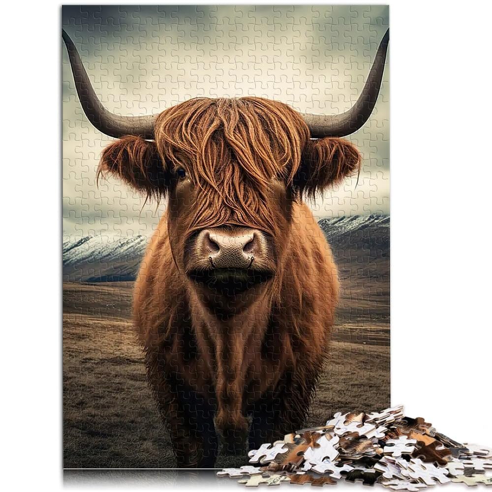 Пазл Highland Cattle 1000 деталей 38 x 26 см, фото №2