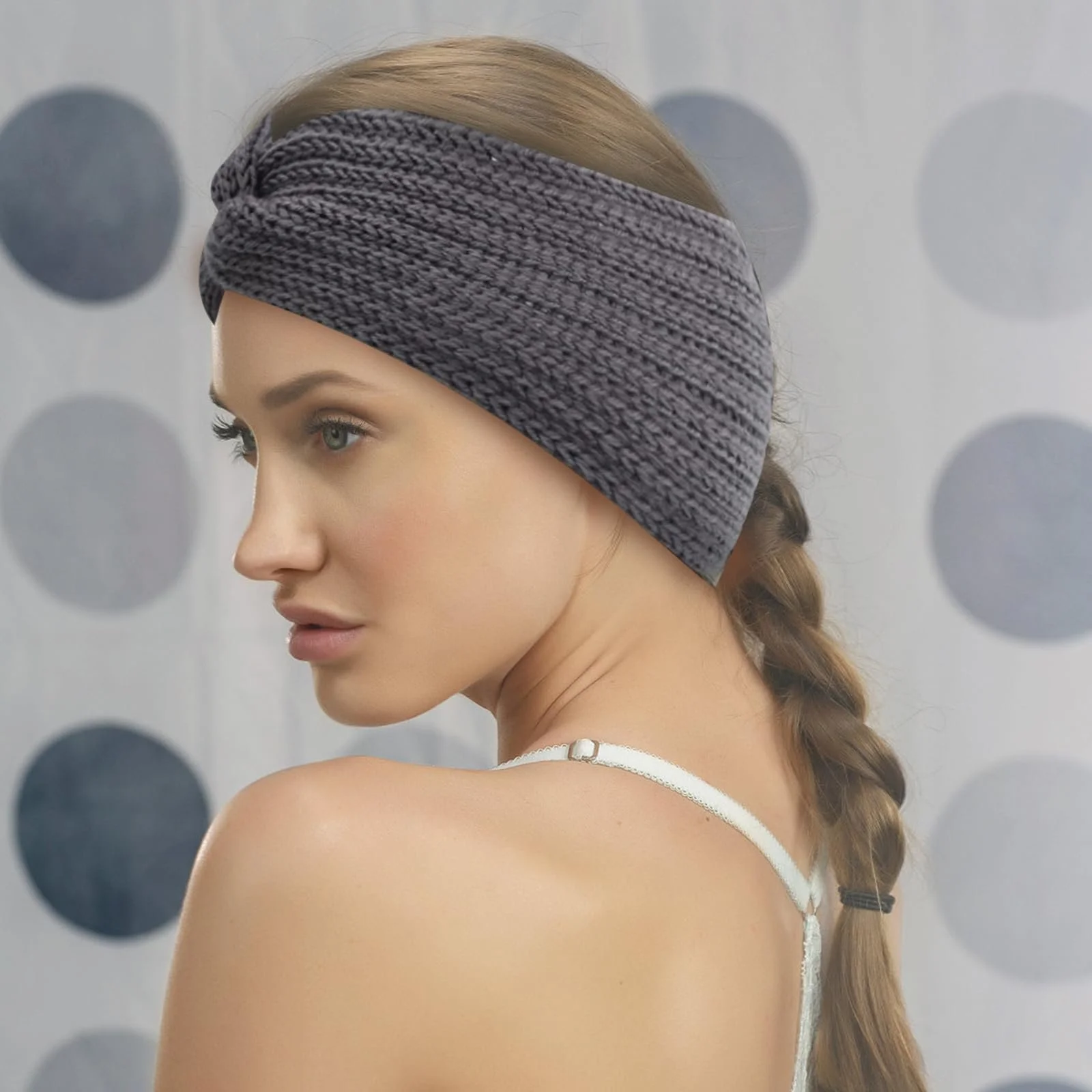 Набор зимних повязок для женщин., фото №6