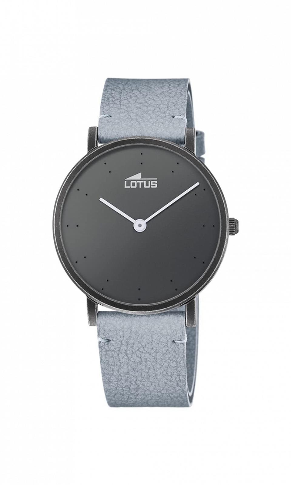 Женские часы Lotus 18780/3, нержавеющая сталь, кожаный ремешок, 38 мм, синий, черный циферблат, корпус из нержавеющей стали, 5 Bar, синий ремешок, фото №1 Женские часы Lotus 18780/3, нержавеющая сталь, кожаный ремешок, 38 мм, синий, черный циферблат, корпус из нержавеющей стали, 5 Bar, синий ремешок, фото №1
