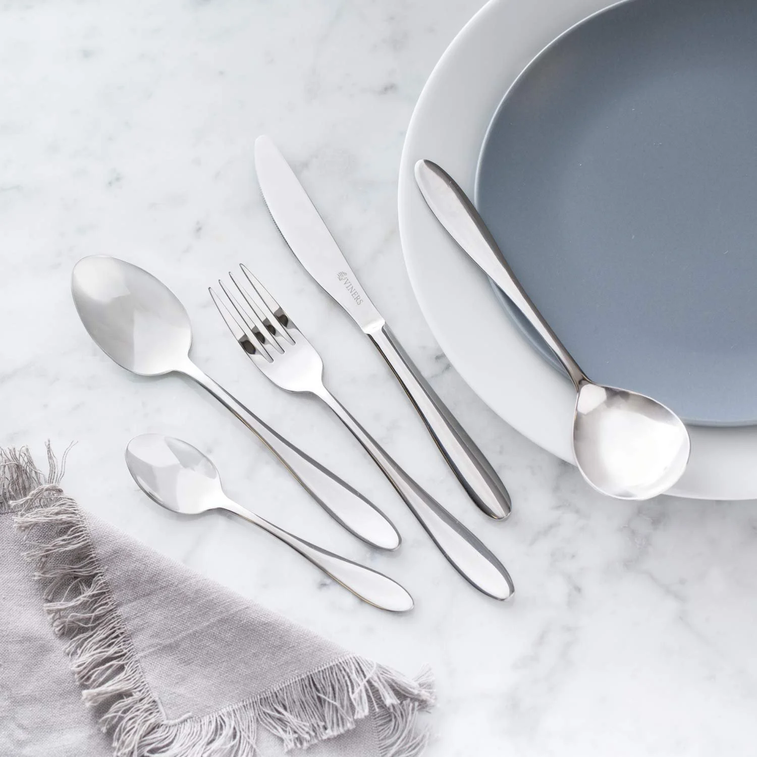 Набір столових приборів Viners Tabac 16 предметів, нержавіюча сталь, фото №8