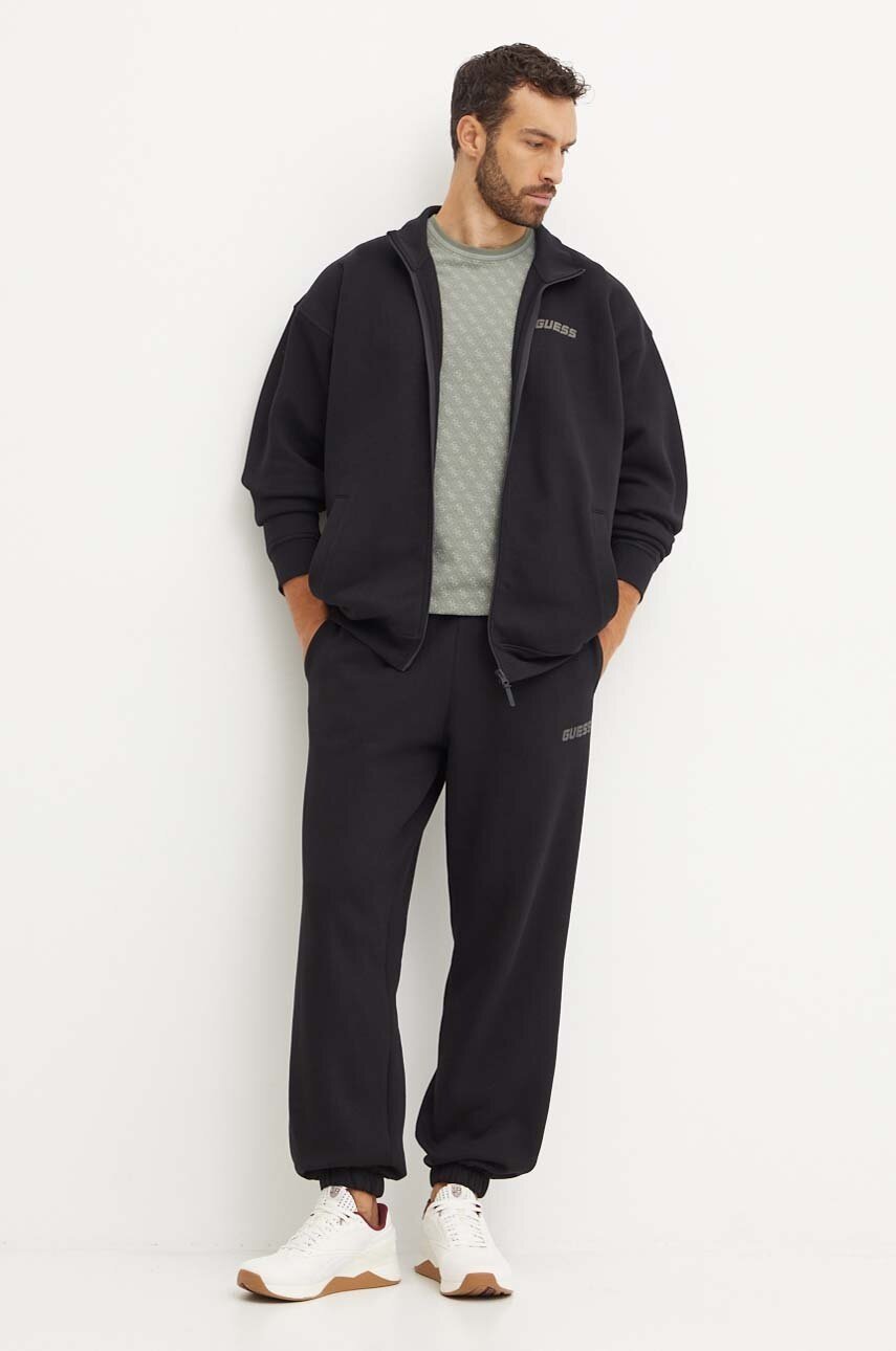 Мужская футболка GUESS Activewear / Зеленая / Размер M, фото №4