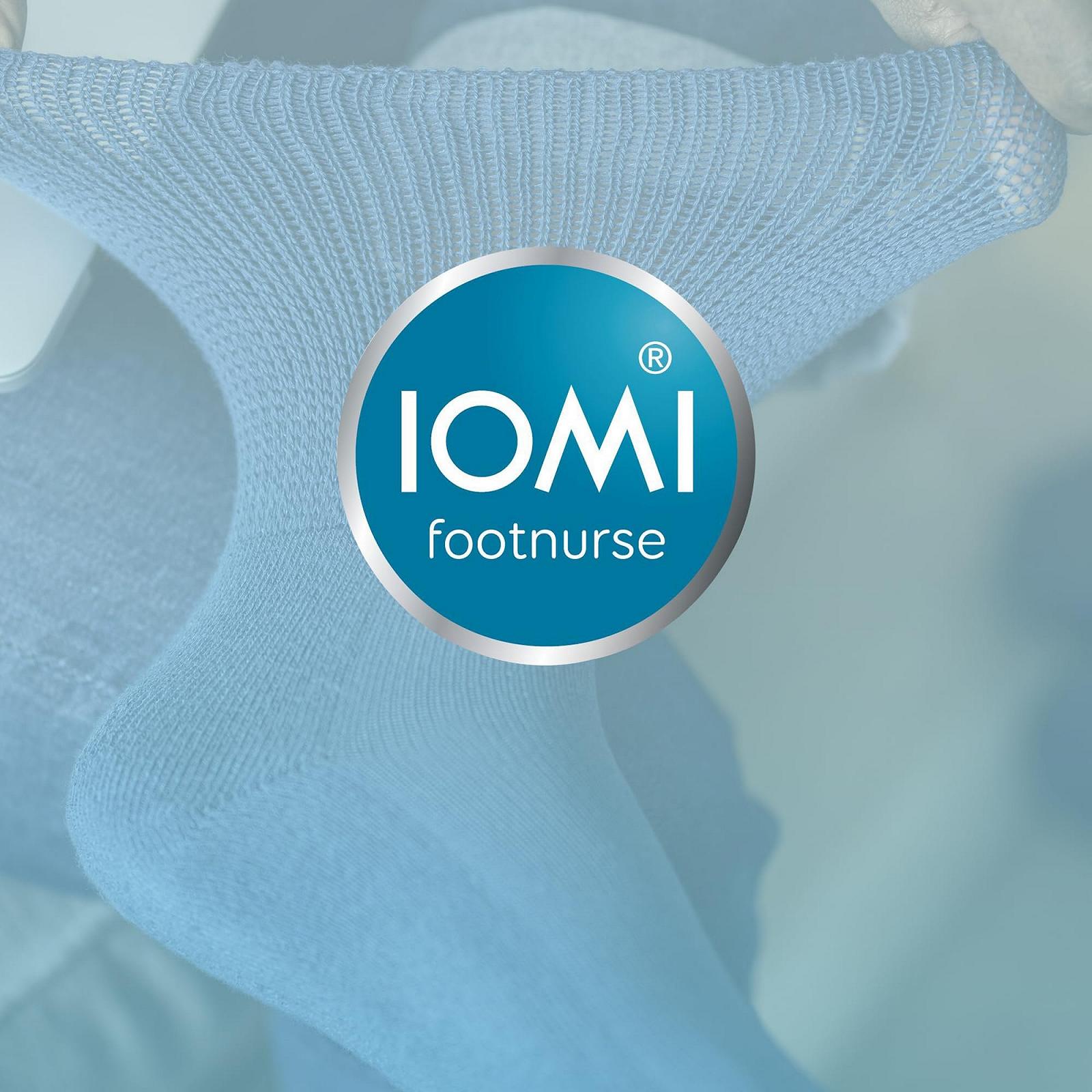 Носки IOMI для диабетиков, 6 пар, женские, широкие, короткие носки-следки без резинки, фото №6